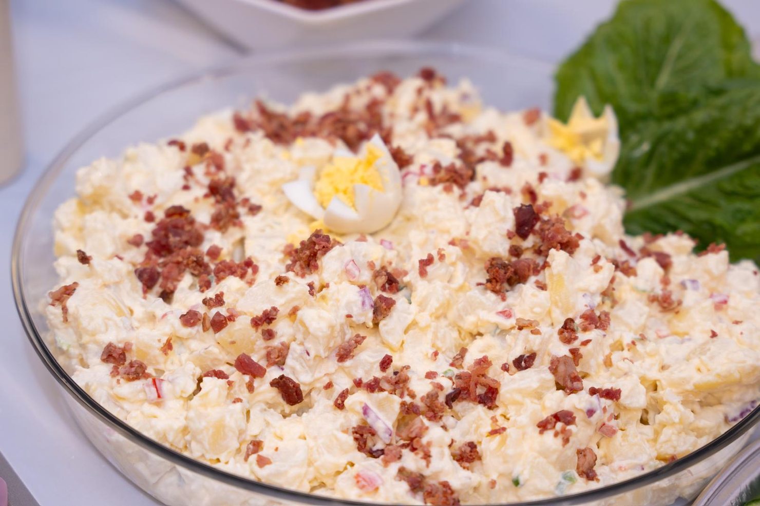 Fresh egg salad catering appetizer by Chilli Flakes