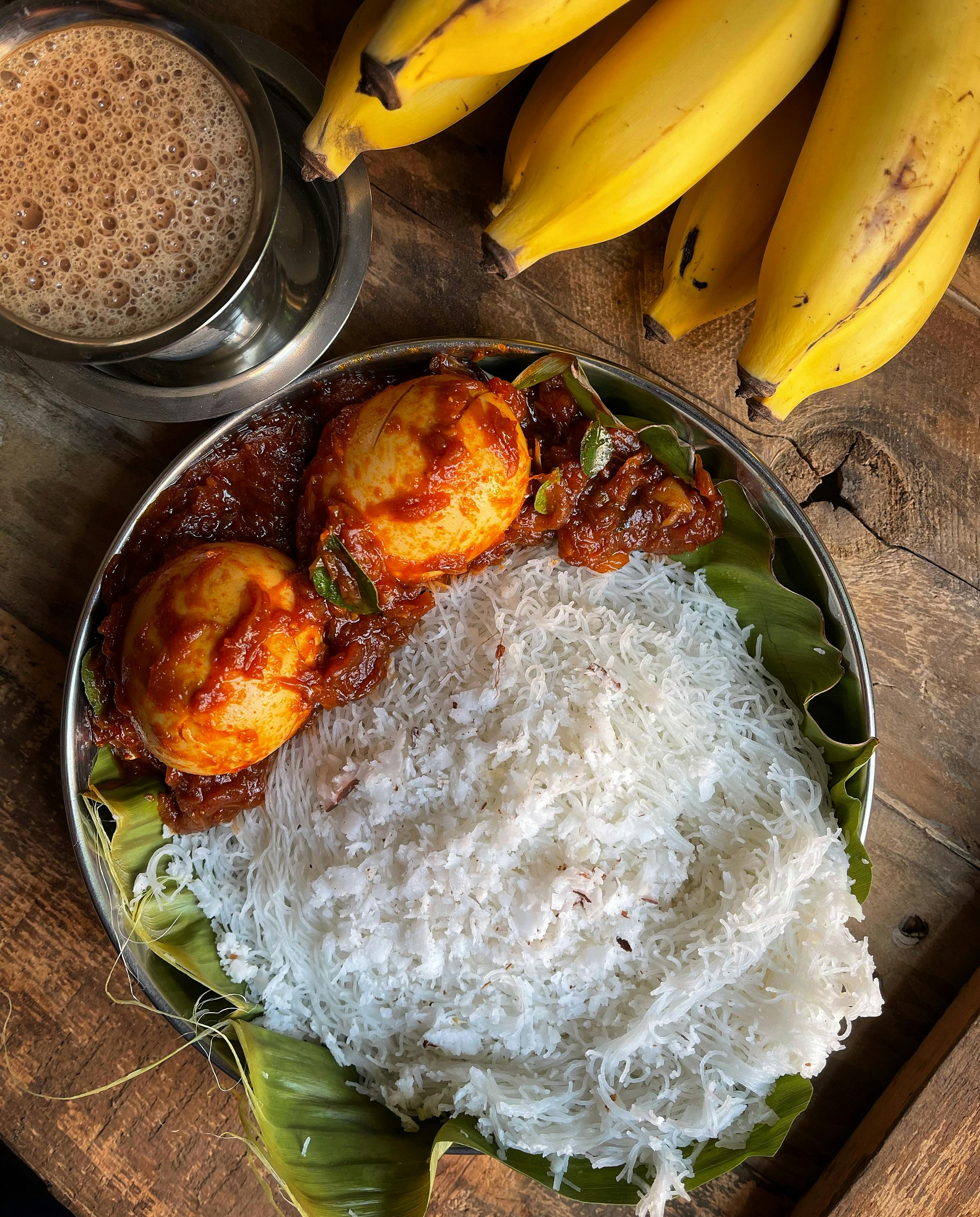 Traditional Kerala curry dish at Chilli Flakes London Ontario